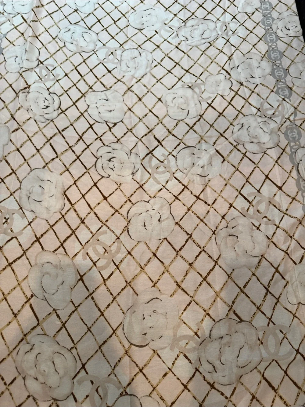 CHANEL lightweight silk